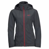 Jack Wolfskin Evandale Zomerjas Dames Zwart - thumbnail