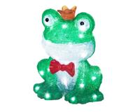 Led kikker l18b23h28cm-40l grn/kwt Lumineo - Lumineo