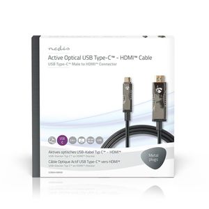 USB Type-C naar HDMI-Kabel | AOC | Type-C Male - HDMI-Connector | 5,0 m | Zwart