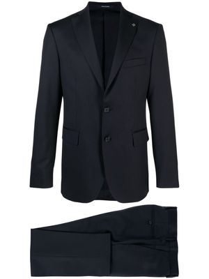 Tagliatore costume à veste à simple boutonnage - Bleu