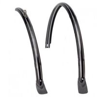 Eurofender spatbordenset 46mm 28" zonder stang zwart
