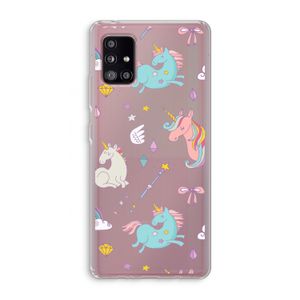 Fantasiewereld: Samsung Galaxy A51 5G Transparant Hoesje