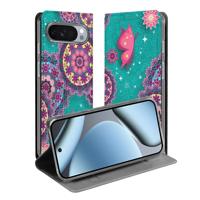 Google Pixel 10 Pro Book | Wallet Case | Cirkels en Vlinders