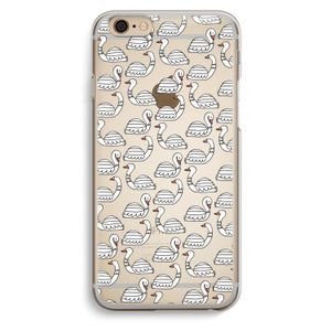 Zwanen: iPhone 6 / 6S Transparant Hoesje