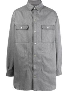 Rick Owens surchemise Jumbo oversize - Gris
