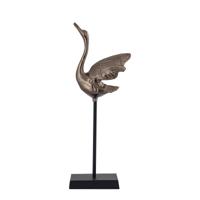 Joycee Brass Gegoten Aluminium Zwaan Standbeeld