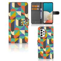 Samsung Galaxy A53 | Telefoon Hoesje | Funky Retro | Portemonnee hoesje