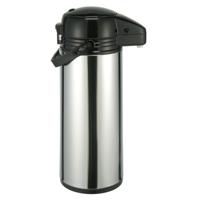 Thermosfles - met pomp - 1,9 liter - RVS - isoleerkan - koffiekan - theekan