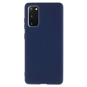 Antislip Samsung Galaxy S20 FE TPU Hoesje - Donkerblauw