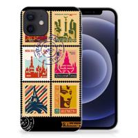 iPhone 12 | 12 Pro (6.1") | Silliconen Back Cover | Postzegels
