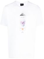 PS Paul Smith t-shirt en coton à imprimé graphique - Blanc - thumbnail