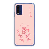 Giving Flowers: Xiaomi Redmi 9T Transparant Hoesje