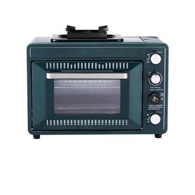 VEVOR Outdoor Stove 2 in 1 Draagbare Gas Camping Kookplaat Oven Verstelbare Vuur