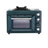 VEVOR Outdoor Stove 2 in 1 Draagbare Gas Camping Kookplaat Oven Verstelbare Vuur