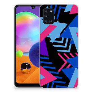 Samsung Galaxy A31 TPU Hoesje Funky Triangle