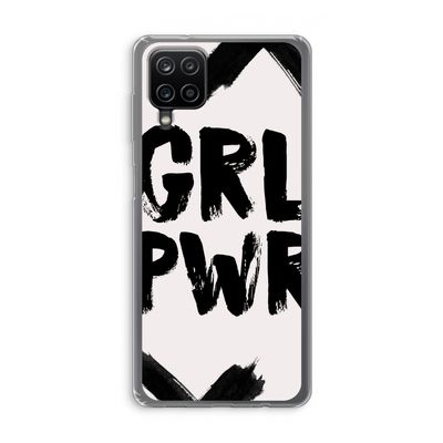 Girl Power #2: Samsung Galaxy A12 Transparant Hoesje