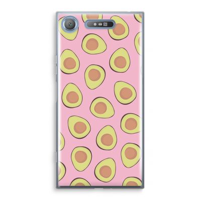 Dancing avocados: Sony Xperia XZ1 Transparant Hoesje
