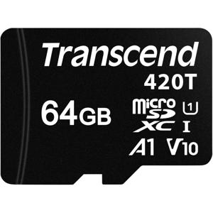 Transcend TS64GUSD420T microSD-kaart Industrial 64 GB Class 10 UHS-I