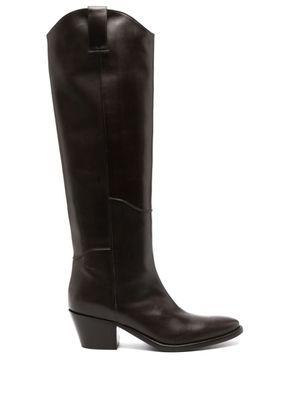 P.A.R.O.S.H. bottes en cuir 65mm - Marron