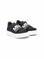 MM6 Maison Margiela Kids baskets à logo imprimé - Noir