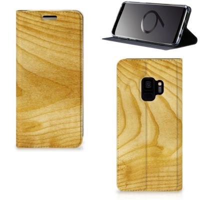 Samsung Galaxy S9 Book | Wallet Case | Licht Hout