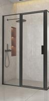 BWS Nisdeur Recta Met Vast Paneel 90x200 8 mm NANO Glas Mat Zwart Profiel inclusief Ombouwset BWS Nisdeur Recta Met Vast Paneel 90x200 8 mm NANO Glas Mat Zwart Profiel inclusief Ombouwset
