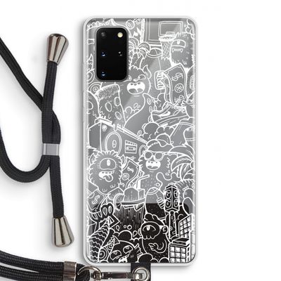 Vexx City #2: Samsung Galaxy S20 Plus Transparant Hoesje met koord