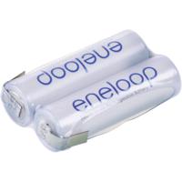 Panasonic eneloop Reihe F1x2 Accupack Aantal cellen: 2 Batterijgrootte: AA (penlite) Z-soldeerlip NiMH 2.4 V 1900 mAh