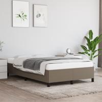 Bedframe zonder matras 120x200 cm stof taupe