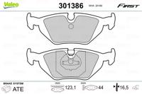 Valeo Remblokset 301386