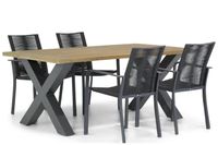 Santika Annisa/Cardiff 180 cm dining tuinset 5-delig