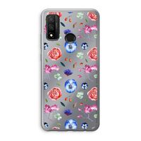 Bloemetjes: Huawei P Smart (2020) Transparant Hoesje Bloemetjes: Huawei P Smart (2020) Transparant Hoesje