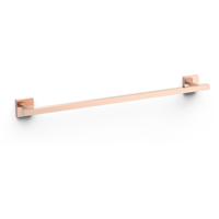 Handdoek rek Banyo | Wandmontage | 60 cm | Enkel | 24k Rose goud