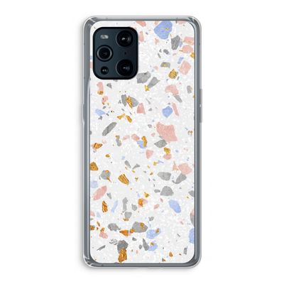Terrazzo N°8: Oppo Find X3 Transparant Hoesje
