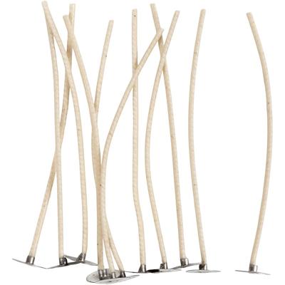 Lonten voor kaarsen in houder, Geschikt voor houders met een diameter van 20-65 mm, L: 110 mm, dikte 2 mm, 10 stuk/ 1 doos