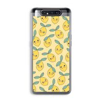 Citroenen: Samsung Galaxy A80 Transparant Hoesje