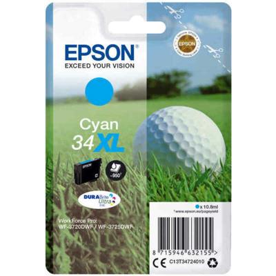Originele inktcartridge Epson 34XL Cyaan