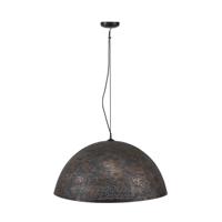 Hoyz - Hanglamp - Ø70 Half Ronde Metalen Hanglamp - Transparant