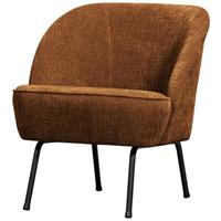 BePureHome fauteuil 3D Vogue - Chenille - Midden Bruin