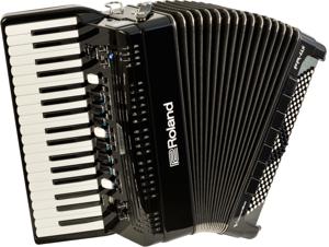 Roland FR-4x Klavieraccordeon 120 knoppen 37 toetsen 22 W Zwart