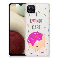 Samsung Galaxy A12 | Siliconen Case | Donut Roze