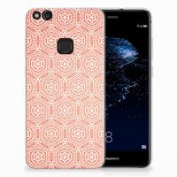 Huawei P10 Lite | TPU bumper | Pattern Orange