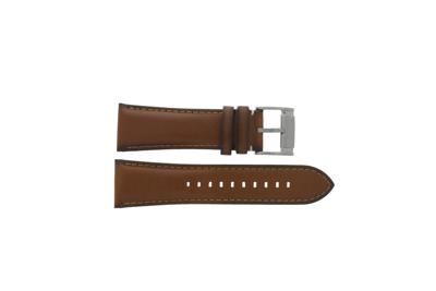 Horlogeband Fossil BQ2111 Leder Bruin 26mm