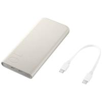 Samsung Battery Pack Powerbank 10000 mAh USB PD 3.0, Fast Charge USB-C Beige Statusweergave