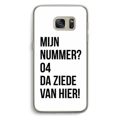 Da ziede van hier: Samsung Galaxy S7 Transparant Hoesje