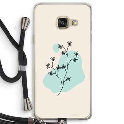 Love your petals: Samsung Galaxy A3 (2016) Transparant Hoesje met koord