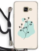 Love your petals: Samsung Galaxy A3 (2016) Transparant Hoesje met koord