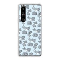 Poezen: Sony Xperia 1 III Transparant Hoesje