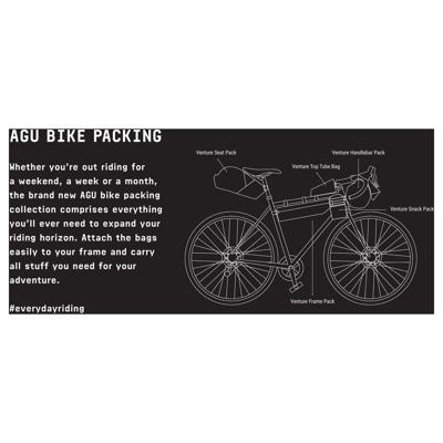 AGU AGU Visual Bikepacking - Zwart