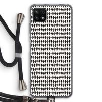 Crazy shapes: Samsung Galaxy A22 5G Transparant Hoesje met koord